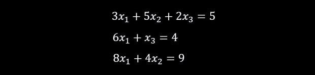 list of simple equations